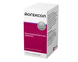 Йогексол, раствор для инъекций 300 мг йода/мл 100 мл 1 шт флаконы