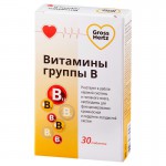 Витамины группы B, Gross Hertz (Гросс Хертц) таблетки 30 шт