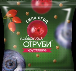 Отруби, 100 г Сибирские сила ягод