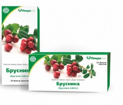 Брусники побеги, ф/пак. 1.5 г №20 Чайный напиток серии Дары природы